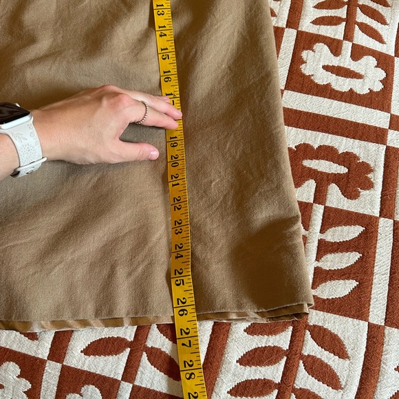 Pendleton Woolen Mills Taupe Wool Skirt Vintage - Picture 3 of 6